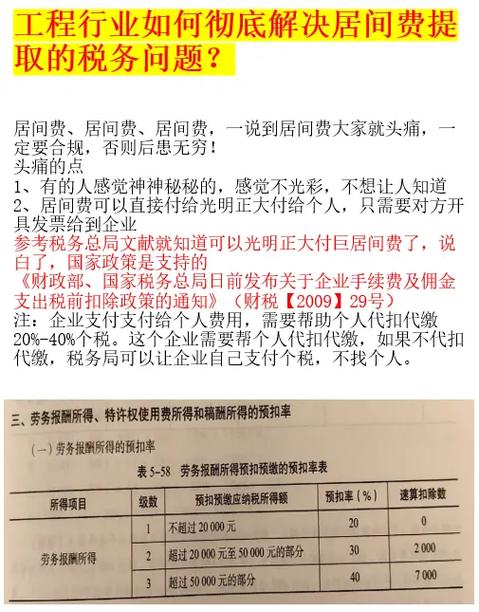 工程行业居间费合规节税指南 巧用洼地解决发票难题